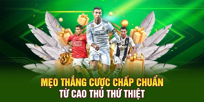 Mẹo thắng cược chấp chuẩn từ cao thủ thứ thiệt 