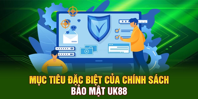 Mục tiêu đặc biệt của chính sách bảo mật UK88