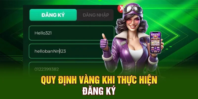 Quy định vàng khi thực hiện đăng ký UK88